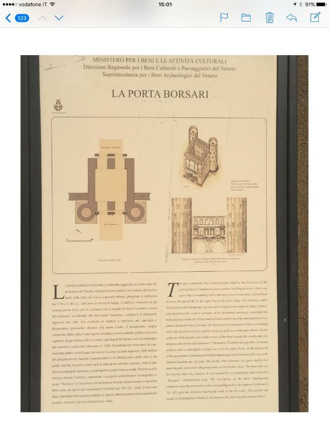 Verona Porta Borsari Relais Exterior foto